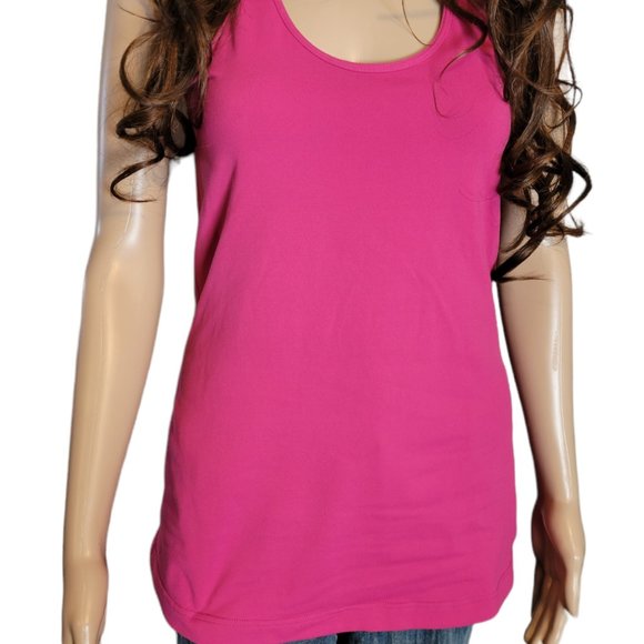 🍋LULULEMON Fuchsia Pink Racer Back Tank Size 10 - Picture 1 of 4